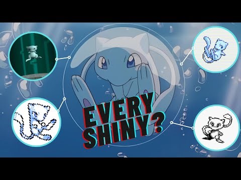 Catching EVERY Shiny Mew in Pokémon!