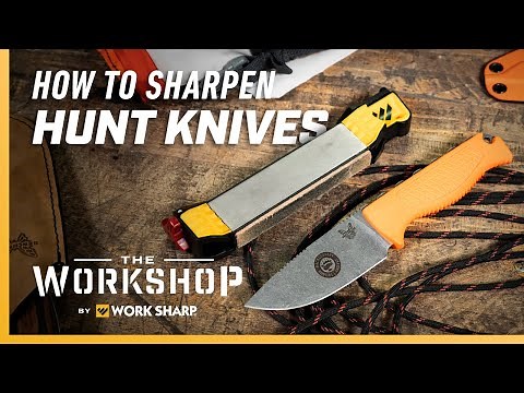 How to Sharpen Hunting Knives - Tips to Get Sharp and Stay Sharp