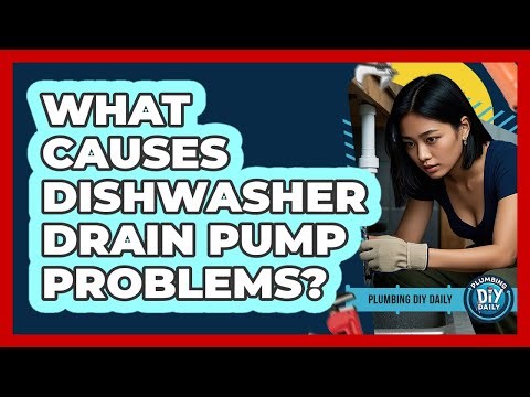 What Causes Dishwasher Drain Pump Problems? - Plumbing DIY Daily