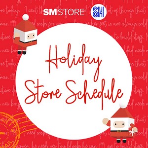 119 reactions · 81 shares | Holiday Store Hours update!  Our adjusted store schedule is set to help make your holiday shopping at SM Store merry and bright!  Check our special holiday schedule here: smstore.com/holidayhours SM Store, Your Every Day Store | SM Store | Facebook