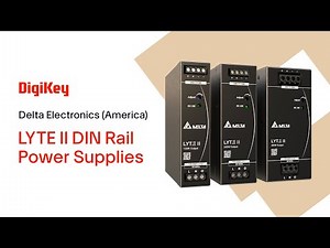 Delta Electronics (Americas) LYTE II DIN-Rail Power Supplies PIO | DigiKey