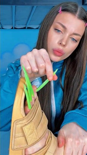 Long Nails in SQUID GAME 💅🏻 #shorts