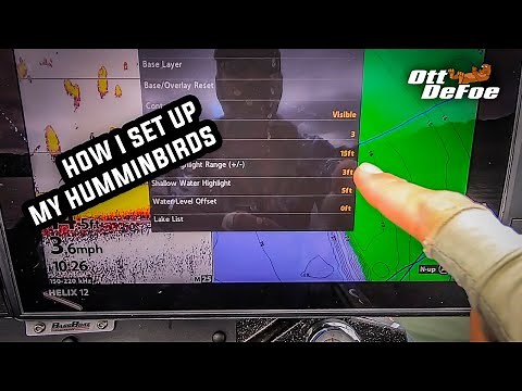 Humminbird electronics 101 How to set up your Helix units