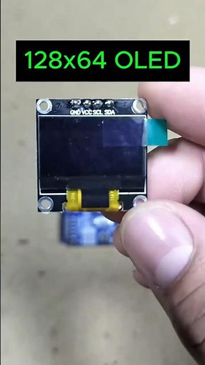 Arduino uno + 128x64 OLED display