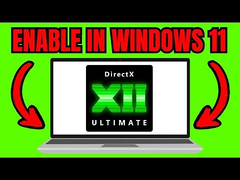 How To ENABLE DirectX 12 Ultimate In Windows 11 (FULL GUIDE) 2026