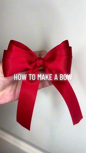 Tutorial: How to Make a Beautiful Ribbon Bow