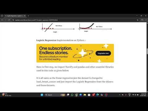 Logistic Regression Explained Simply | Machine Learning for Beginners