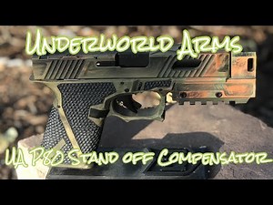 Custom Polymer 80 shoot and review with the new stand off compensator from Underworld Arms