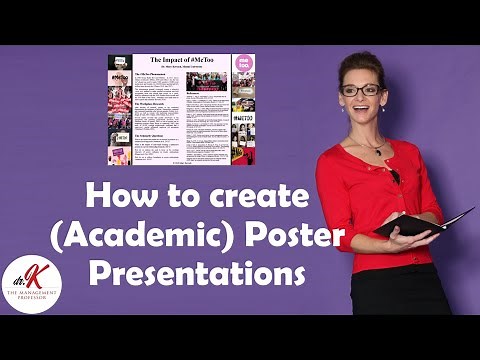 How to Create (Academic) Poster Presentations