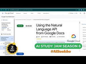 Using the Natural Language API from Google Docs | Step by Step Guide | 2025