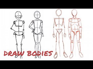 how to draw body with simple anatomy |drawing tutorial|part1