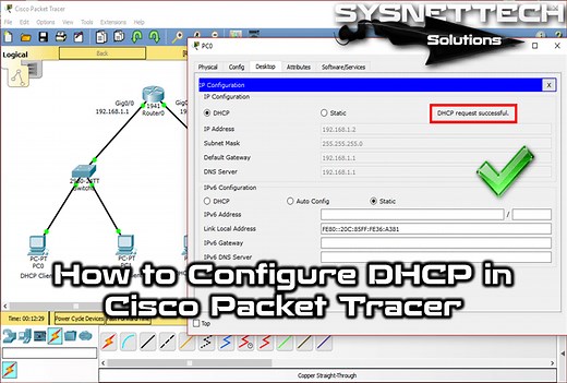 How to Configure DHCP on Packet Tracer | IP Distribution!