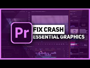 How To Fix Essential Graphics Crash in Adobe Premiere Pro CC