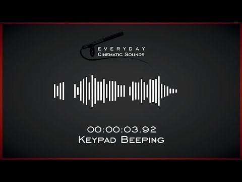 Keypad Beeping | HQ Sound Effects