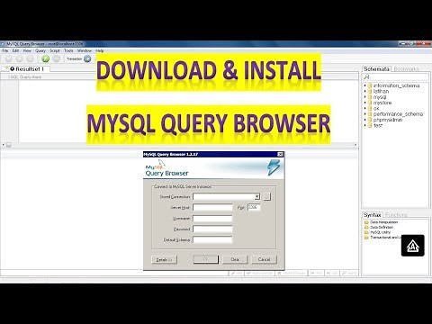 Download dan Install MySQL Query Browser | Office Tutorial
