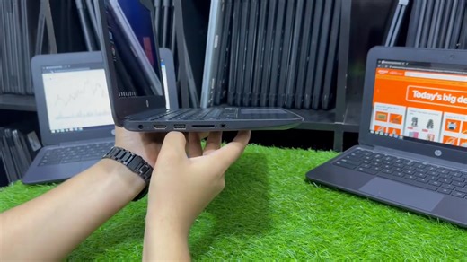 پہلے پارسل کھول کر چیک کریں۔اور بعد میں پیمنٹ کریں۔ #LimitedOffer #HP _Chromebook_11 Price : 11,499/- Hp G5ee Touch Screen 3rd gen celeron Playstore Supported Windows 10 ✔️ 4GB RAM 16GB Memory Memory Card Supported With Charging Adapter #best_for_online_classes #best_for_drop_shipping Operating System: Chrome OS Webcam USB Ports 2 HDMI Port 11.6 Inch Screen Battery Timing Upto 3 to 4 hours Windows Version Also Available Cash On Delivery All Over Pakistan With 3 Days Replacement Warranty Delivery