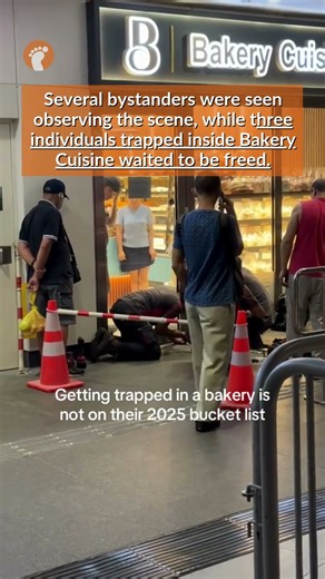 SMRT staff to the rescue as customers trapped in Choa Chu Kang MRT bakery