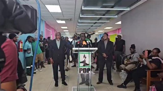 Political Leader of the Progressive Democratic Patriots (PDP) Watson Duke has publicly announced support for Political Leader of the Tobago People’s Party (TPP) Farley Augustine. Speaking at a press conference taking place in Scarborough, Mr. Duke said Mr. Augustime remains family and will be supported in the January 12th THA election. | TTT Live Online