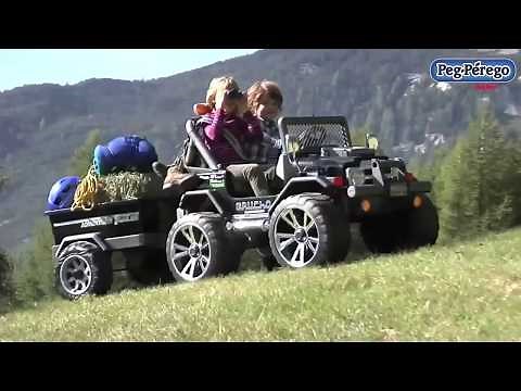 Voiture électrique enfant 4x4 Peg Perego GAUCHO SUPERPOWER