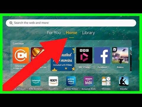 How to Get to Home Screen on Amazon Fire Tablet (NEW UPDATE in 2022)