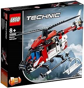 LEGO Technic Rescue Helicopter 42092 Building Kit (325 Pieces)
