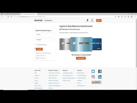 How to Login Discover Credit Card Account Online 2022? | www.discovercard.com Sign In