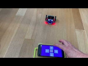 Fun and Easy! MicroBlocks Programmed micro:bit Maqueen Robot Controlled via OctoStudio