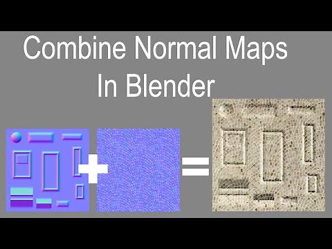 Blender Tutorial: How To Combine Normal Maps