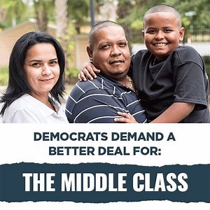 President Trump promised to drain the swamp and be a champion for workers. Instead, he’s consistently shown that he is working for his mega-wealthy circle of friends and donors, not us. Democrats are working for you -- and we demand a better deal for everyone. Stand up and join us. Let’s demand a better deal: http://bit.ly/DemandABetterDeal | Chuck Schumer D-NY
