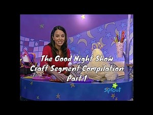 Michele Lepe in The Good Night Show - Craft Segment Compilation - Part 1