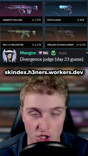 DAY 23! SKINDEX IS LIVE!!! #valorant #skins #giveaway #h3ners #radiant #immortal #immortal #streamer