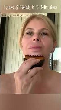 The Lymphatic Brush: 2-minute facial massage tutorial