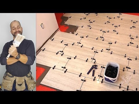 How To Layout And Install Large Format Tile On Concrete