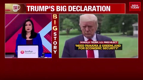 Trump posts map showing Canada as part of US