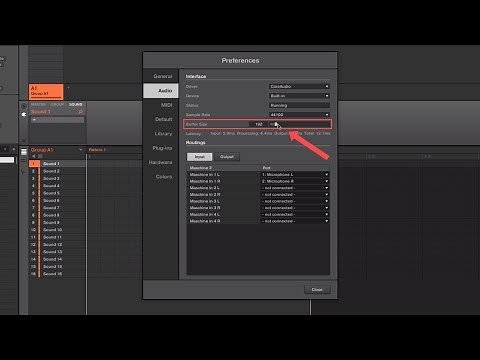 Configuring Audio and MIDI Settings in MASCHINE 2