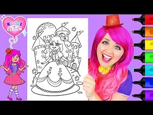 Coloring Princess Kimmi The Clown 👑