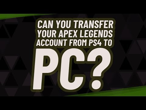 Can you transfer your apex Legends account from ps4 to PC?