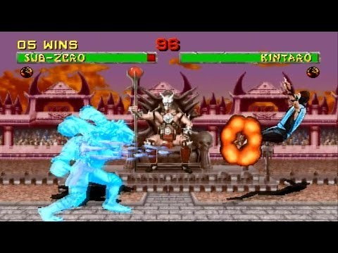 Mortal Kombat 2 arcade Sub Zero Gameplay Playthrough Longplay