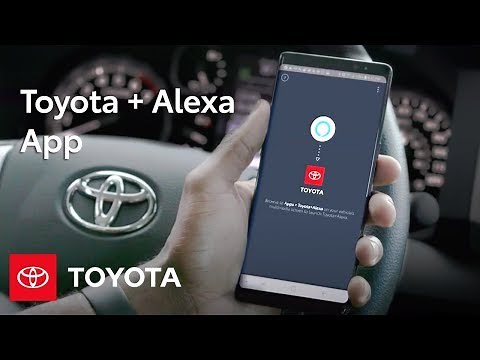 How To Use Toyota + Alexa App | Toyota