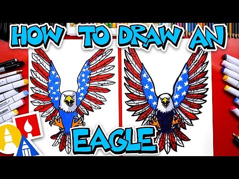 How To Draw A Patriotic Eagle