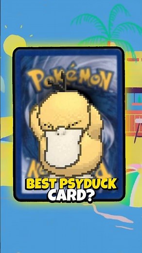 What is the BEST Psyduck Card?!