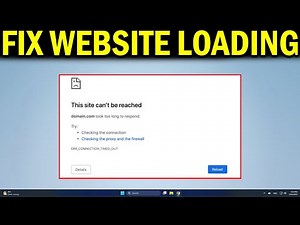 How To Fix Some Websites Not Loading Or Not Opening in Any Browser Issue Windows 11/10