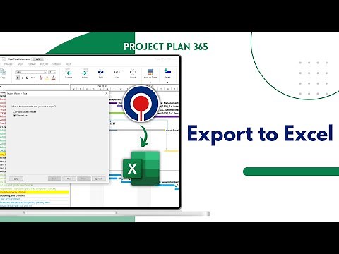 Export to Excel with Project Plan 365