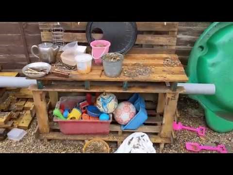 Quick and Easy Mud Kitchen Build From Pallets