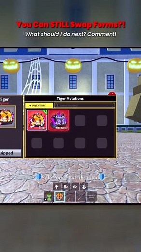You Can STILL Switch Tiger and Werewolf in Blox Fruits! 😱🔥 | New Update