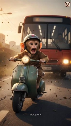 baby monkey old scooty accident 😭 | emotional story | monkey story