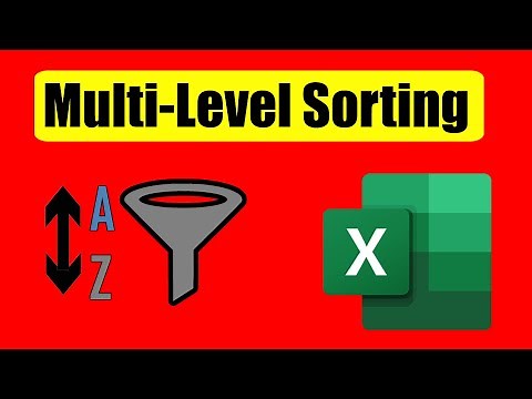How To Sort Based on Multiple Columns in Excel