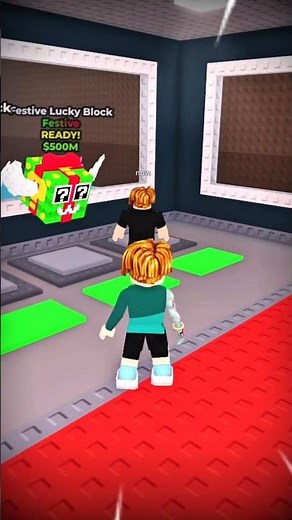 The noob opened the new Christmas Lucky Bloks in steal a brainrot 🤣 #shorts