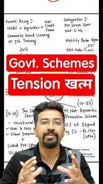 ✅UPSC Prelims 2026 - Govt. Schemes 1 Stop Solution ❤ Skill India / Employment #iasaspirants