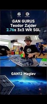 NEW 2.76s WORLD RECORD by Theodore?! 🤯 Fastest 3x3 Solve Ever